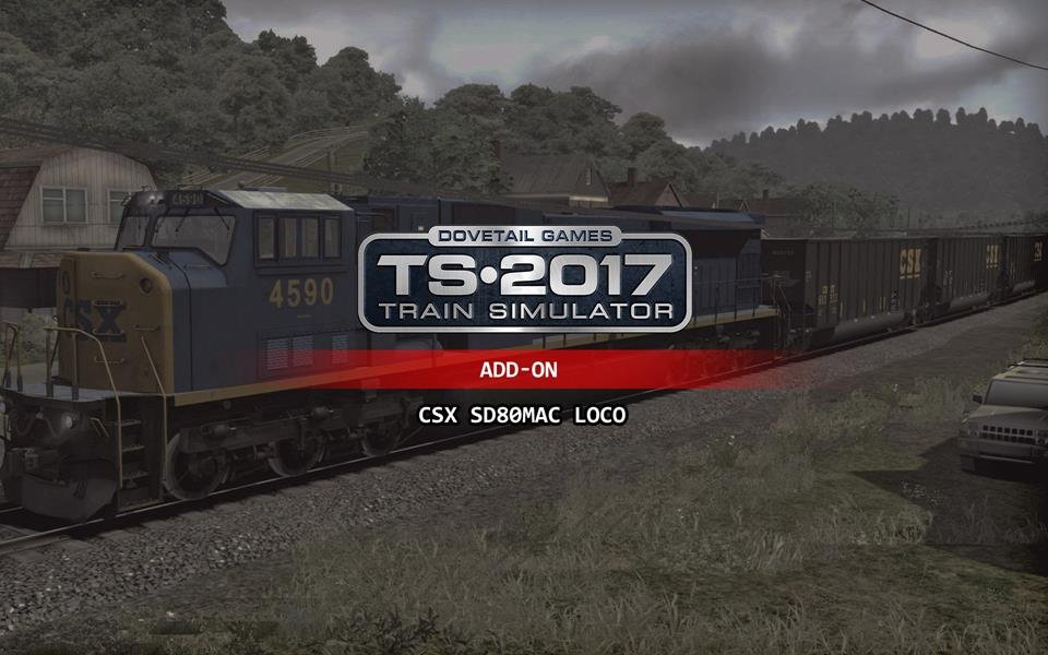TRAIN SIMULATOR: CSX SD80MAC Loco (DLC) cover