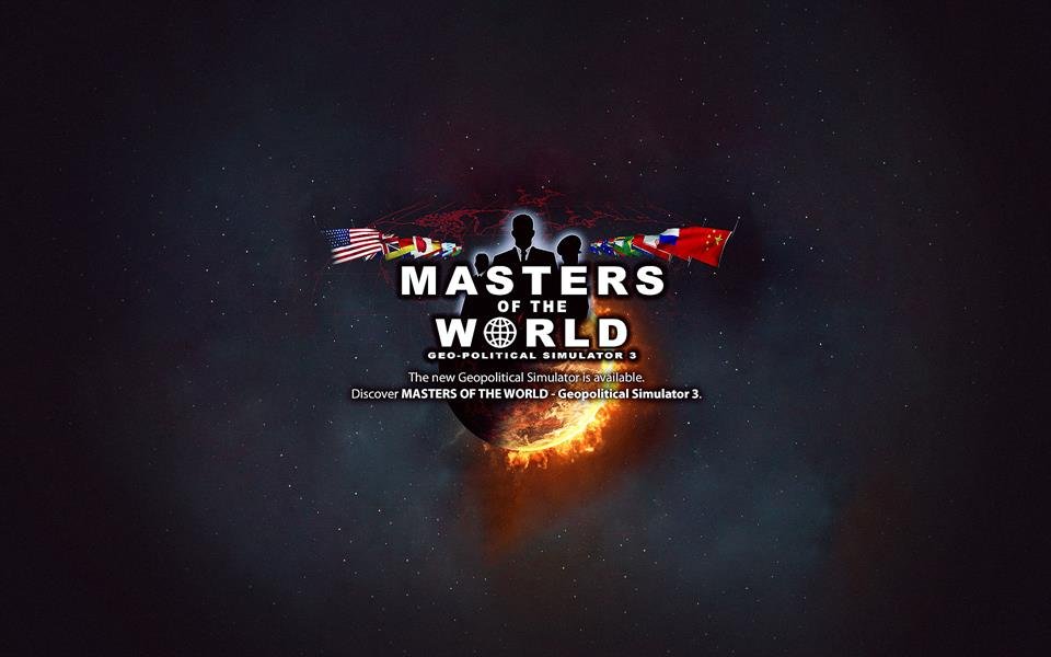 Masters of the World - Geo-Political Simulator 3 cover