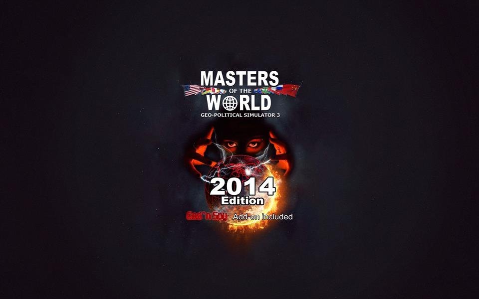 Masters of the World - Geo-Political Simulator 3 - Add-on 2014 Edition cover