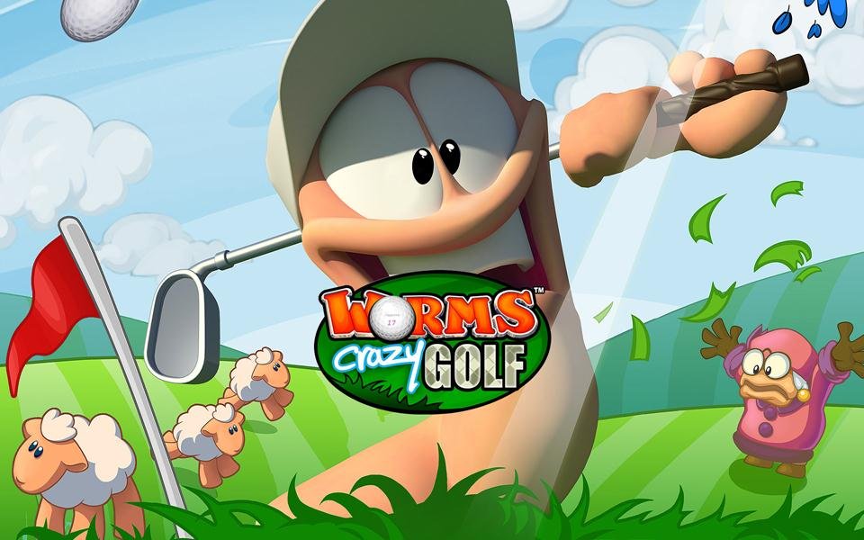 Worms Crazy Golf cover