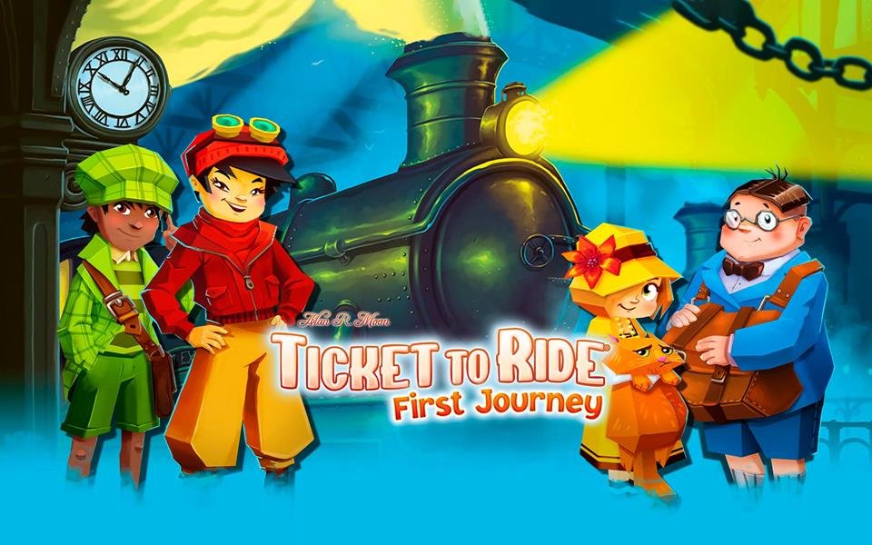 Ticket to Ride 1st journey cover