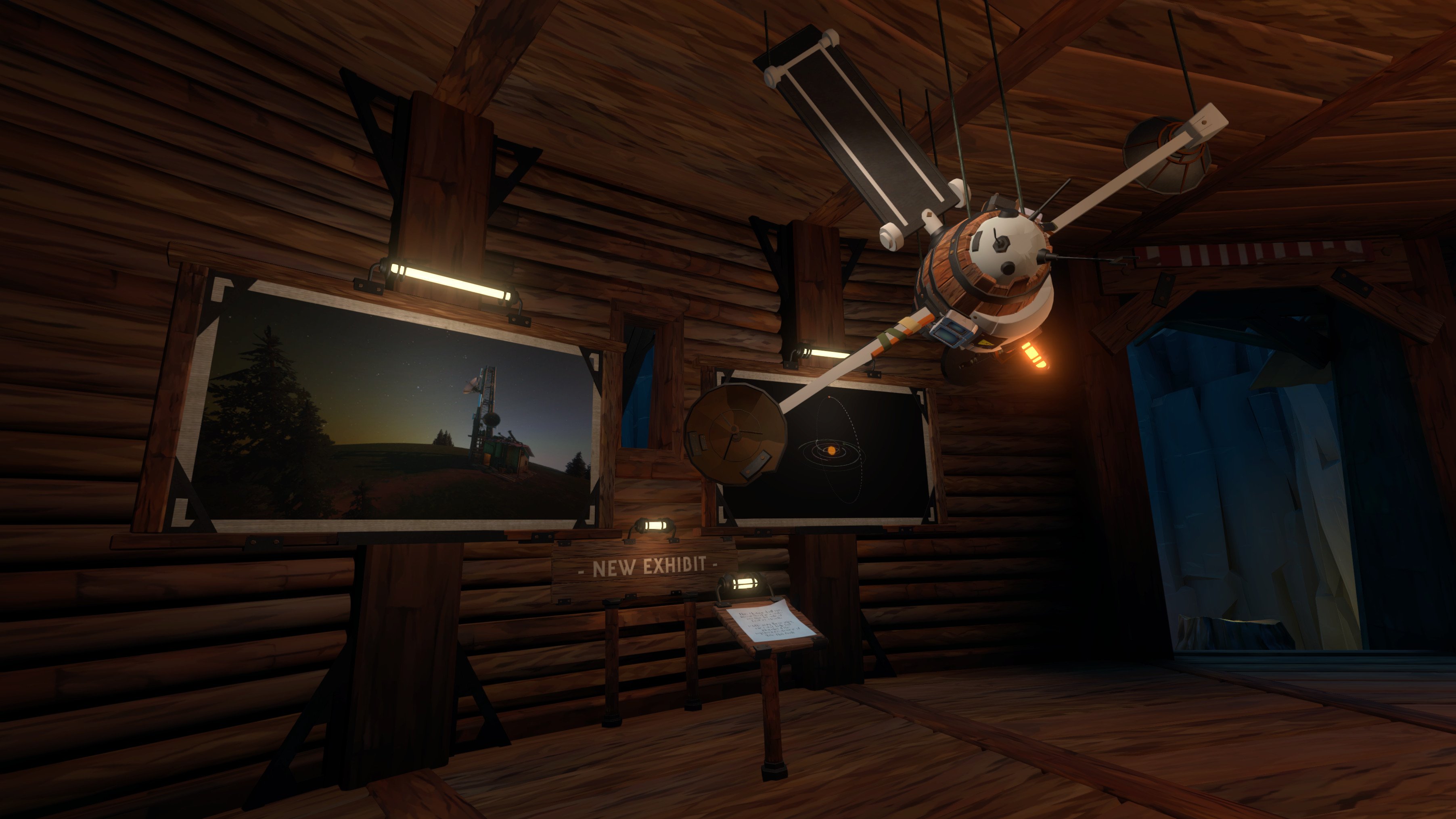 Diário de bordo de Outer Wilds.