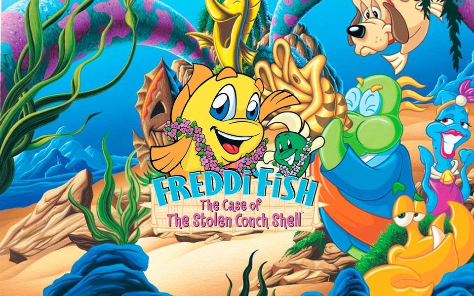 Freddi Fish 3: The Case of the Stolen Conch Shell cover