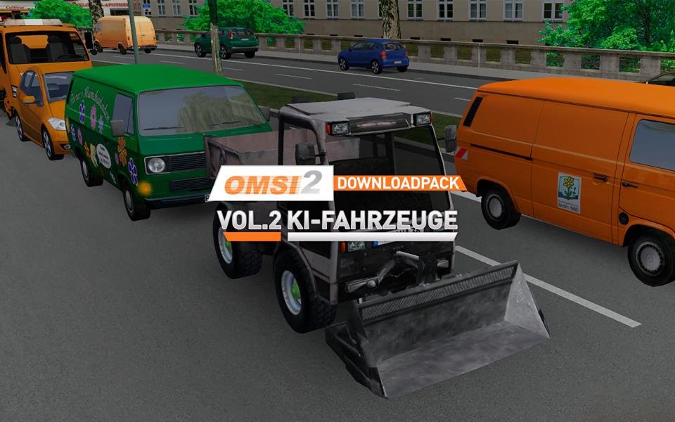 OMSI 2 Add-on Downloadpack Vol. 2 – KI-Fahrzeuge (DLC) cover