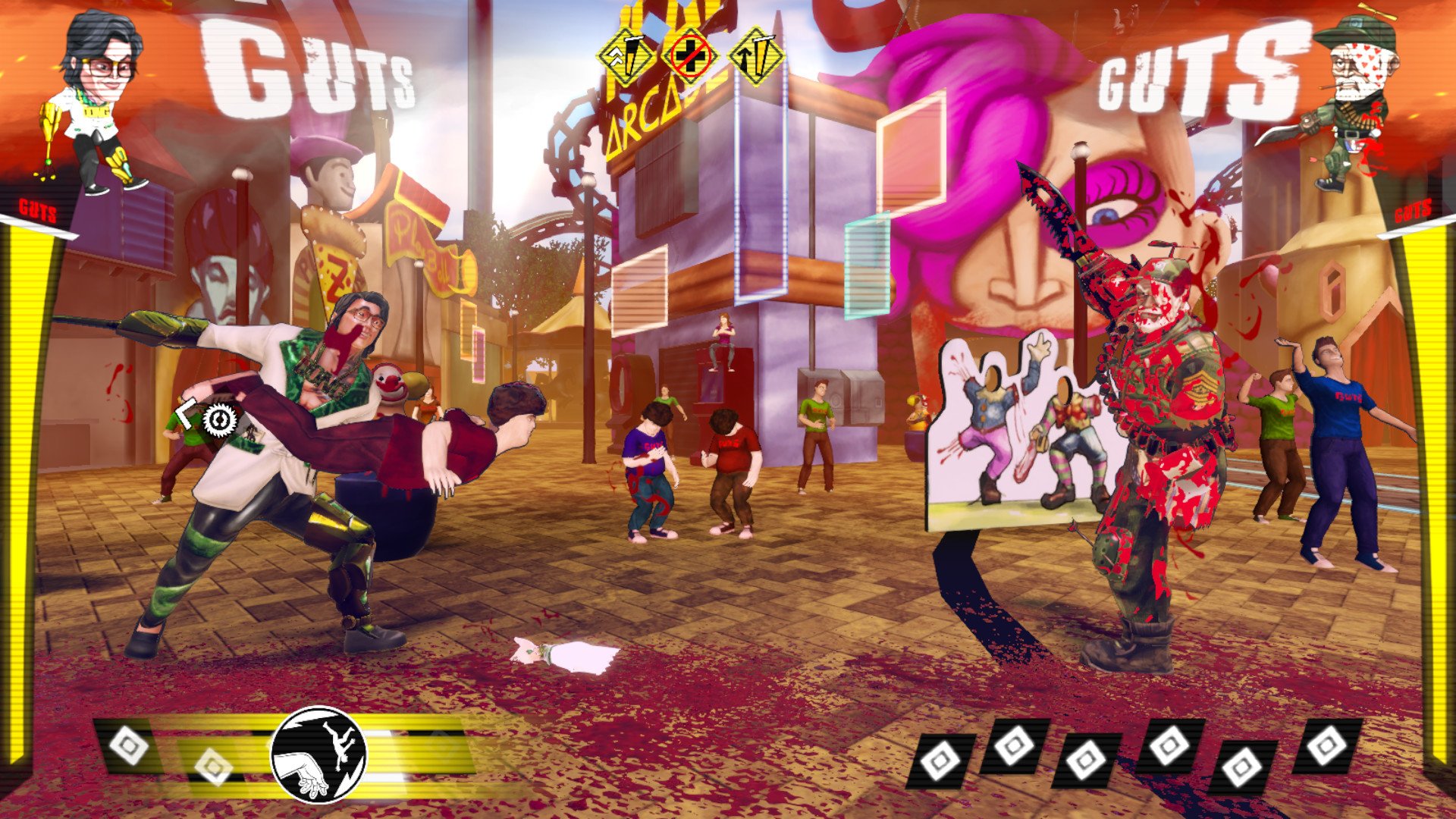 GUTS, jogo de luta violento para PC, PS4 e Xbox One, abre as