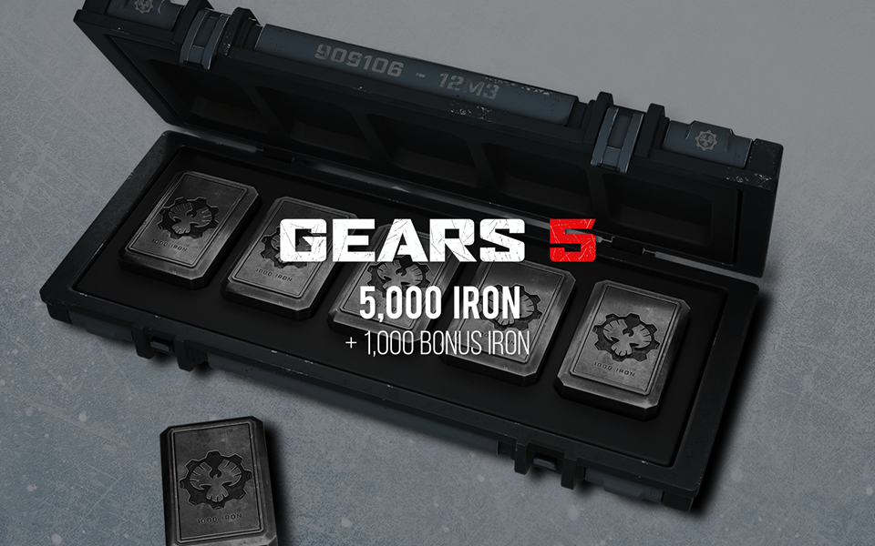 Gears of War 5: 6,000 Iron - Xbox One, Windows cover