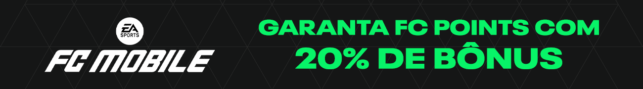 Aproveite o bônus de 20% em EA Sports FC Mobile!