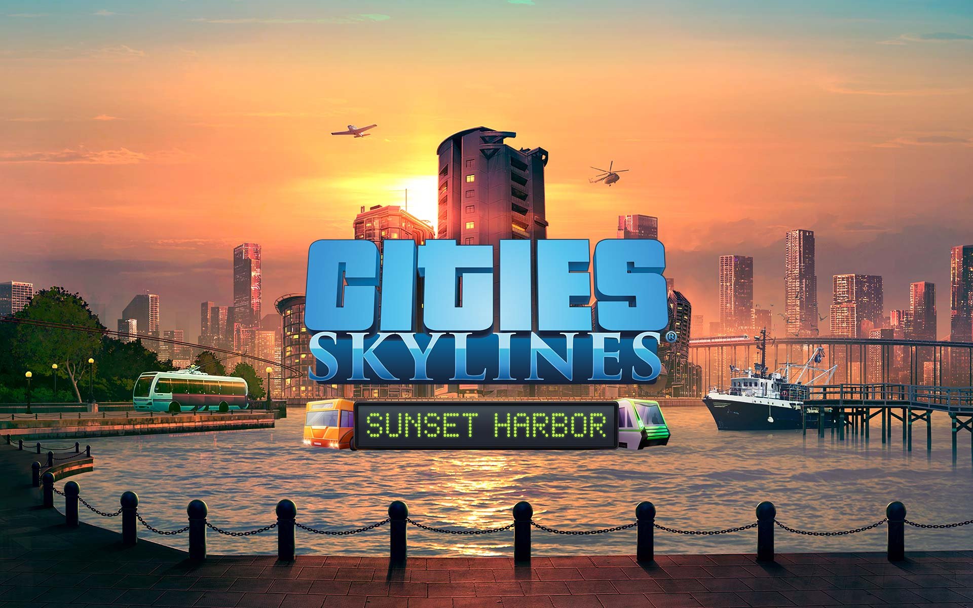 Cities: Skylines - Sunset Harbor por R$ 35.99