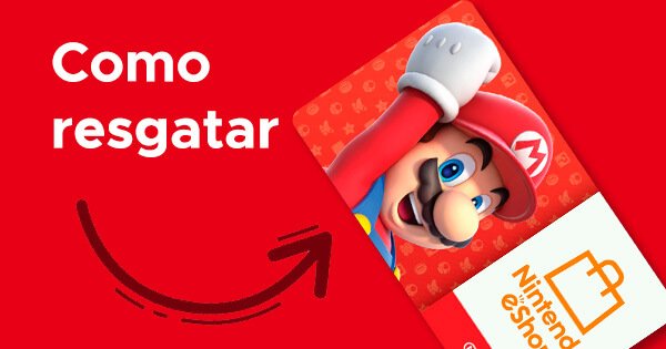 Como resgatar o código do cartão presente Nintendo